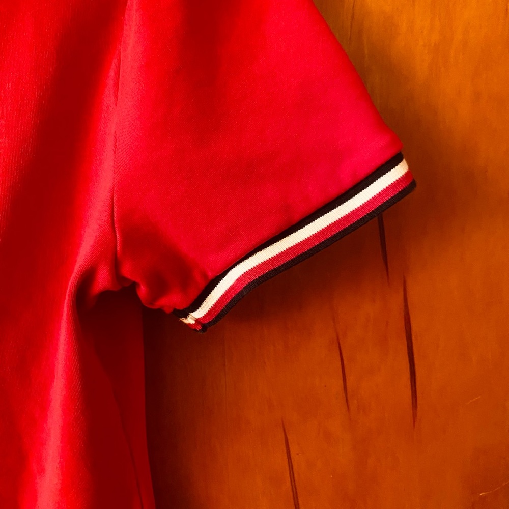 Tommy Hilfiger Red Women’s Polo Shirt - Picture 3 of 4